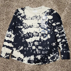 DK Praying Hands Rose Unisex Tie-Dye Long Sleeve Size XL